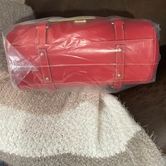 🌶️Dooney & Bourke pebbled Leather Satchel in Pepper 🌶️ - Picture 6 of 7